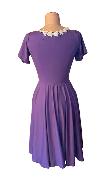 Ashley Dress - Purple