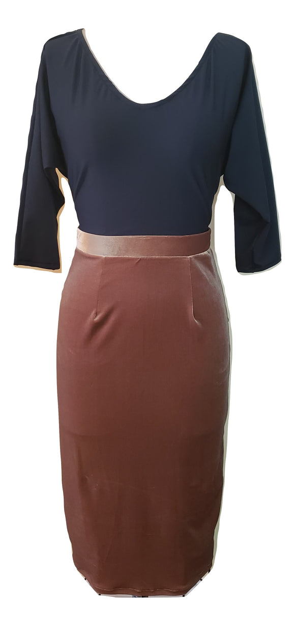 Toni Skirt in Gold - Retro Peaches Vintage Dresses